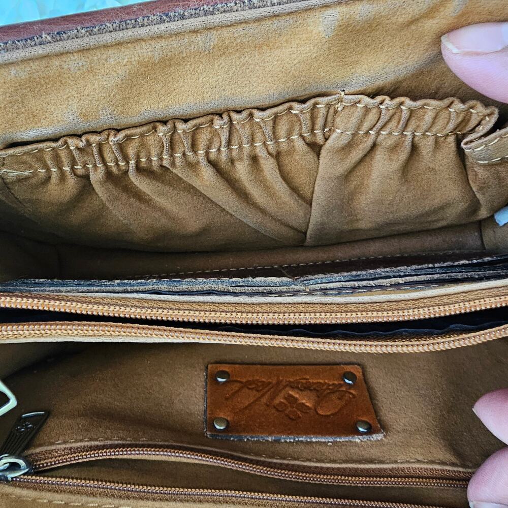 Patricia Nash Vintage European Map crossbody bag - Picture 10 of 13
